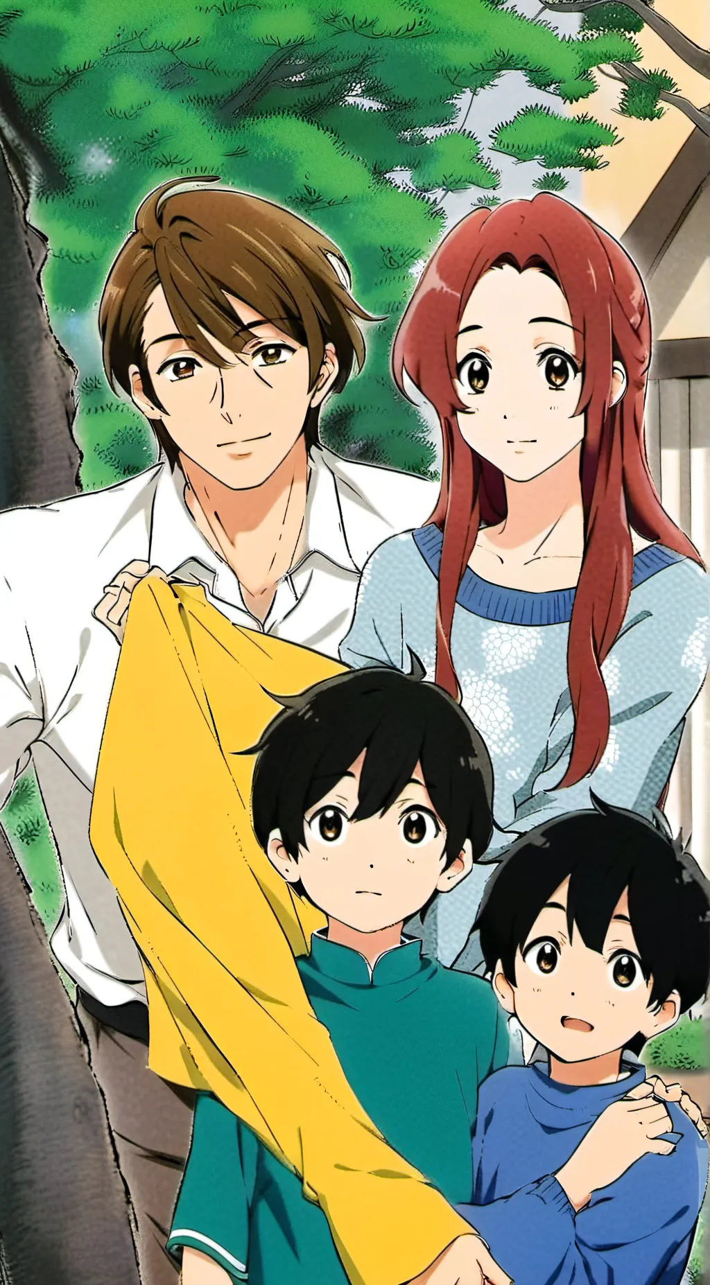 ai character: No good family  background