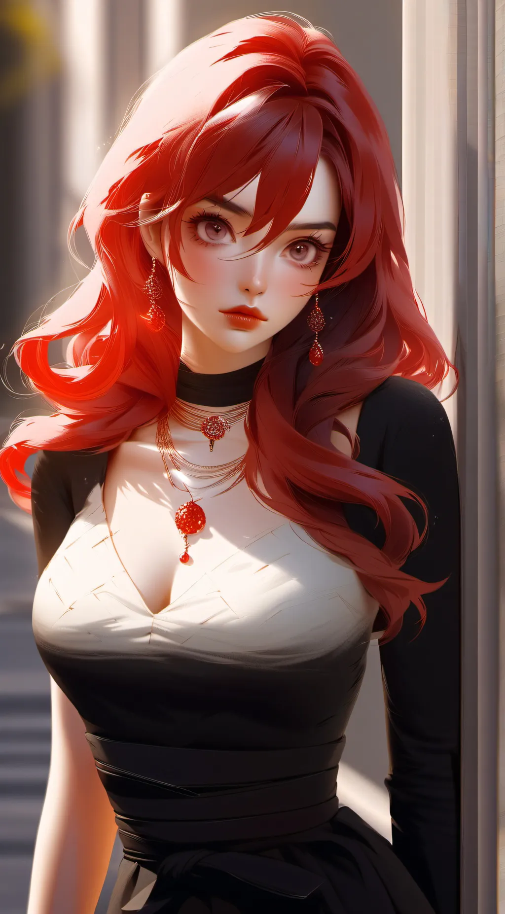 ai character: sapphire  background