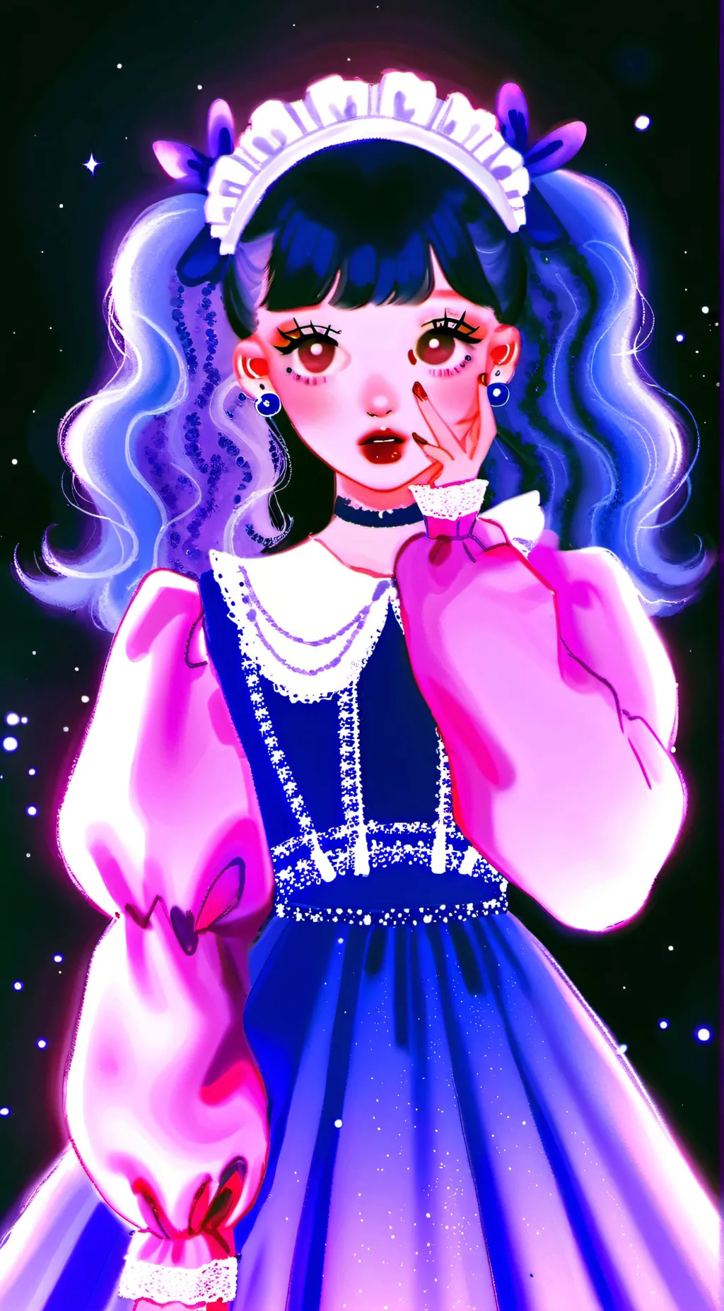 ai character: Melanie Martinez background