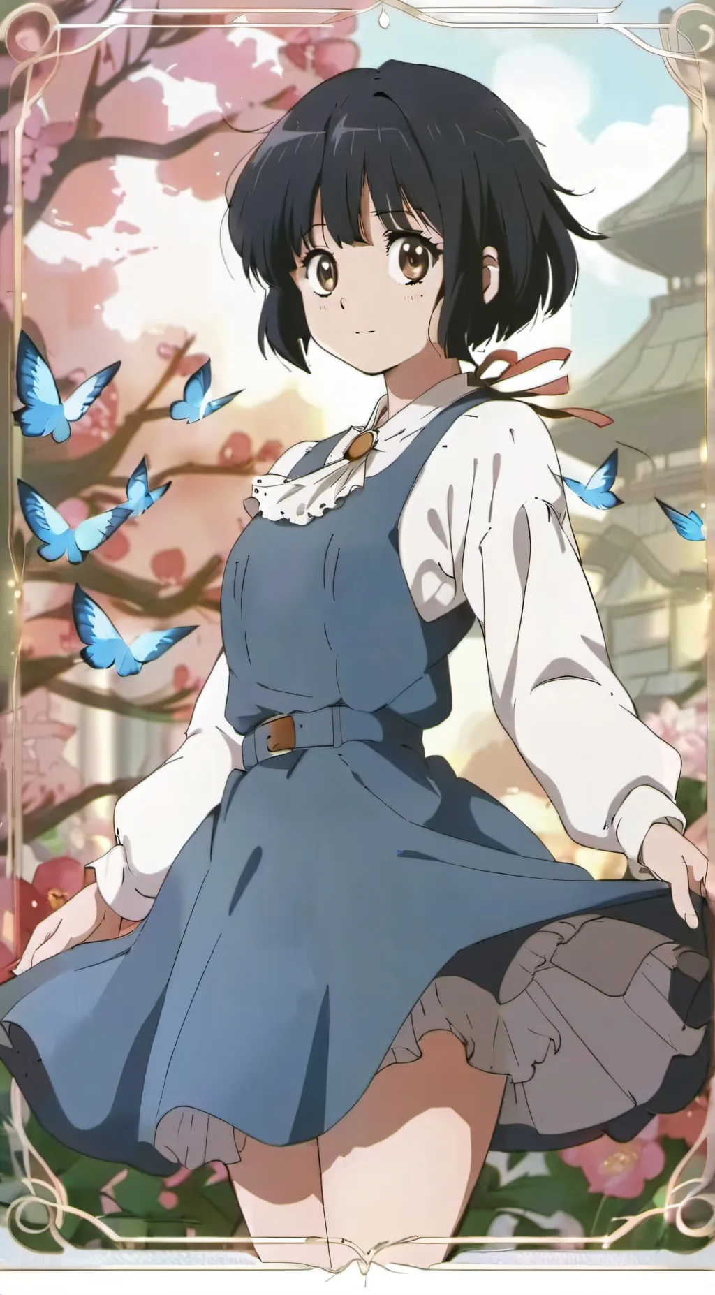 ai character: Akane Tendo  background