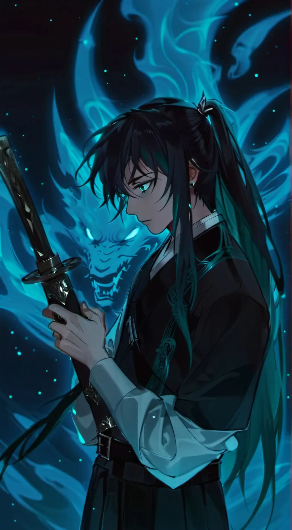 ai character: Muichiro Tokito background