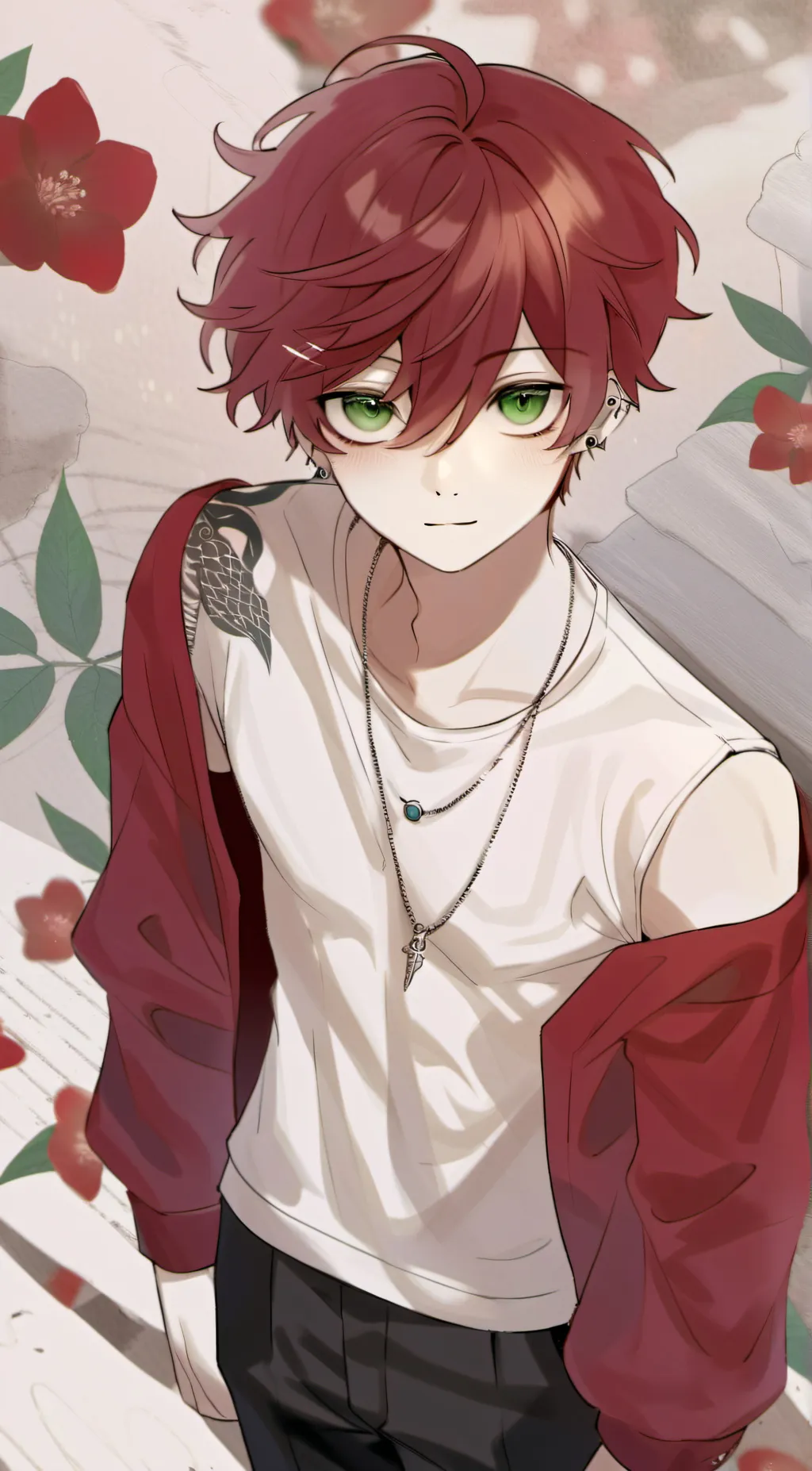 ai character: Derrick  background