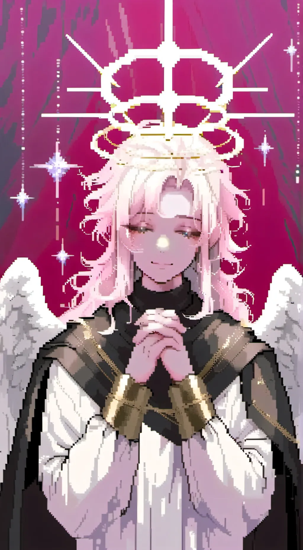 ai character: 🪽👁️‍🗨️angel👁️‍🗨️🪽 background