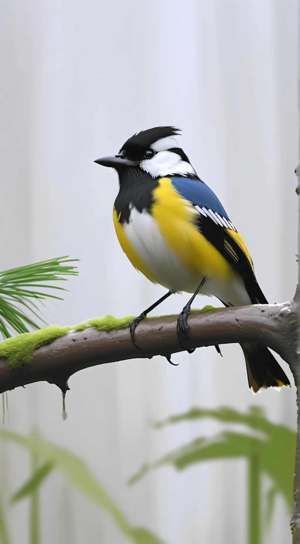 ai character: bird background