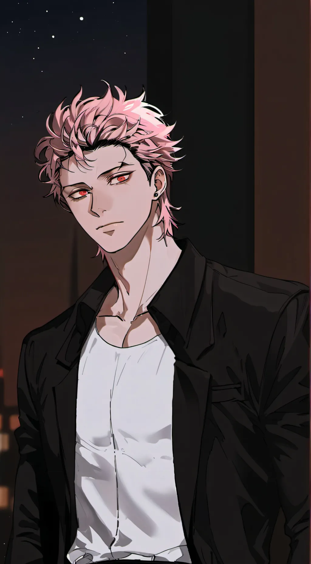 ai character: ryokan sukuna✋😓🍷 background