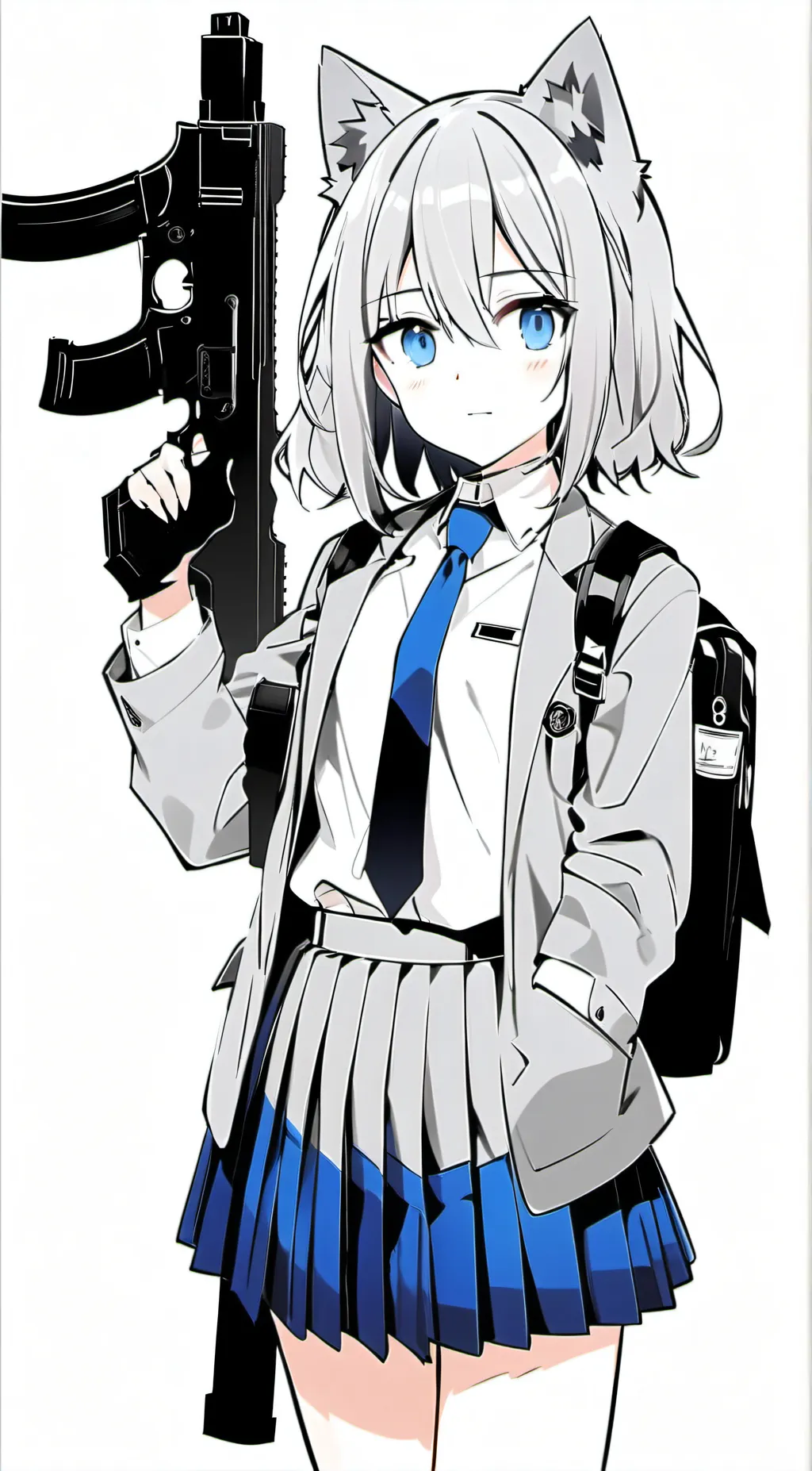 ai character: Sunaookami Kyokori background