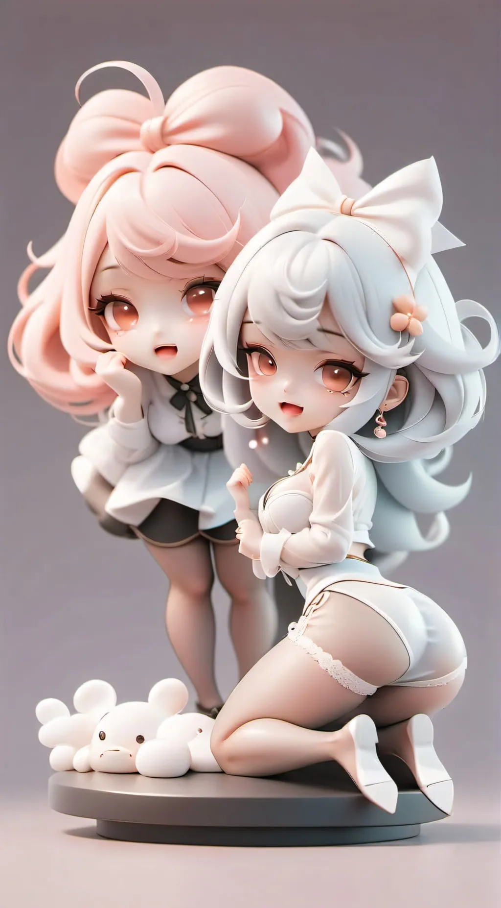 ai character: Amara & Kyoko background