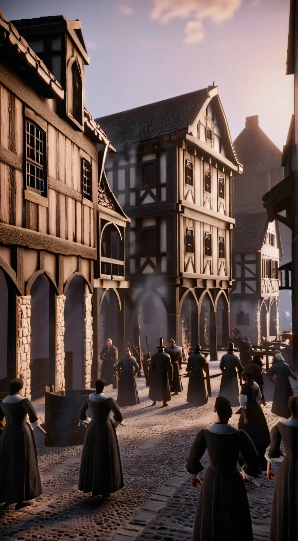 ai character: Medieval Times background