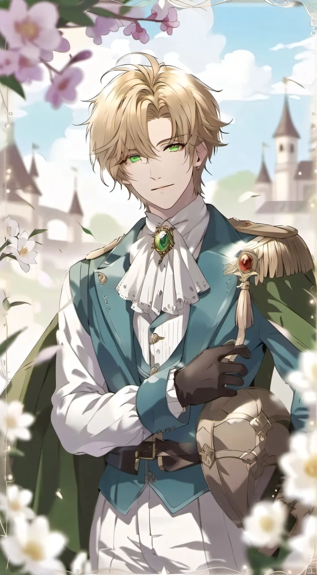 ai character: John Lodwick  background