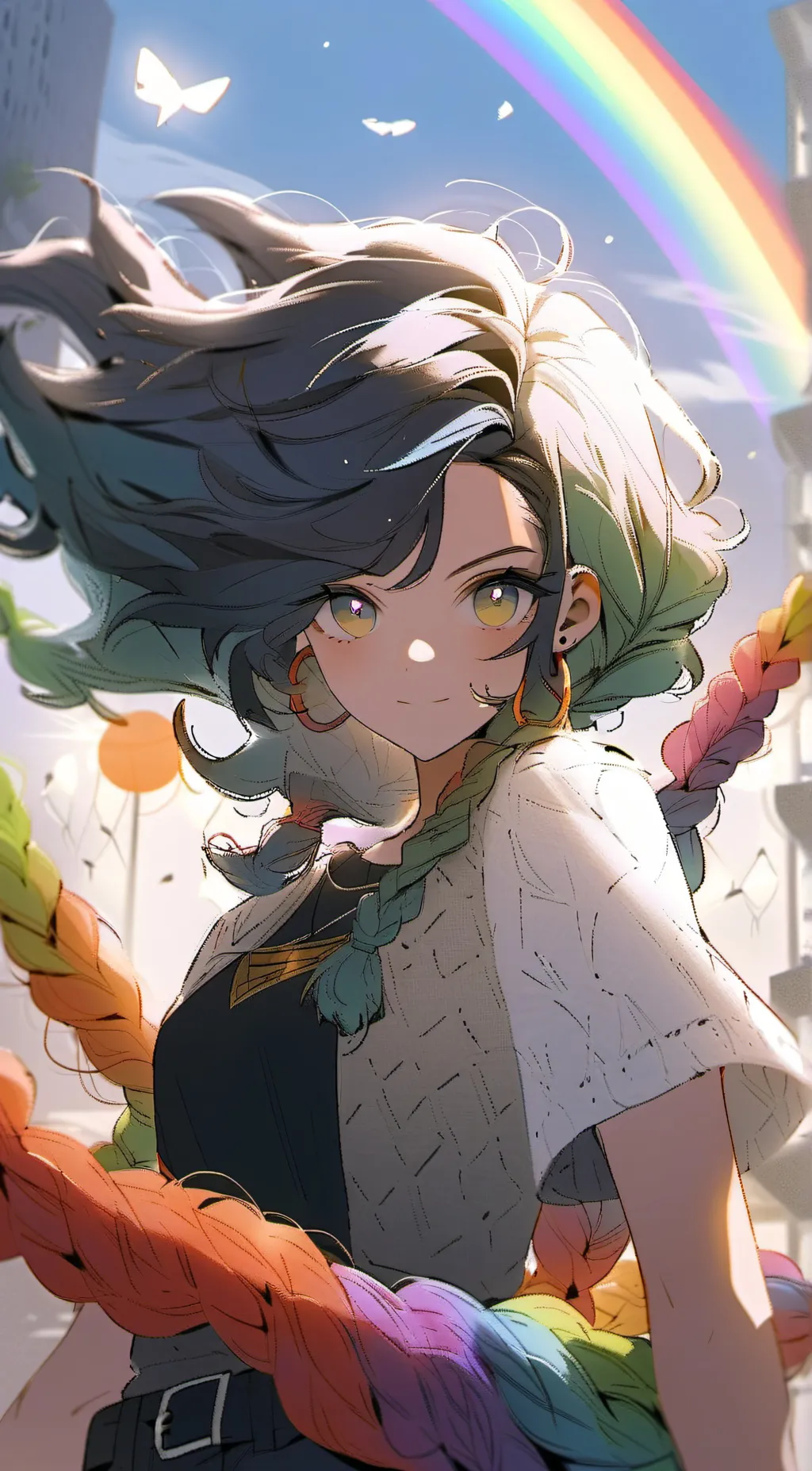 ai character: Yarn Weaver background