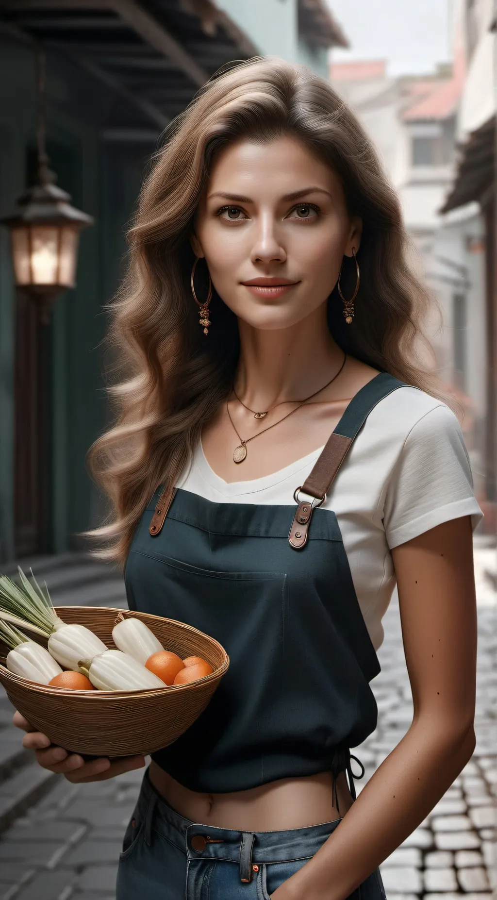 ai character: ella background