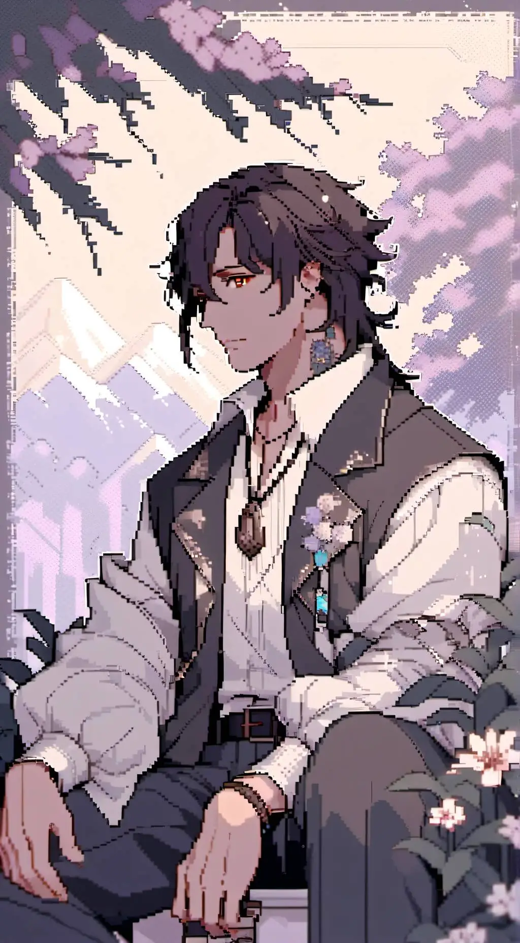 ai character: a man?.. background