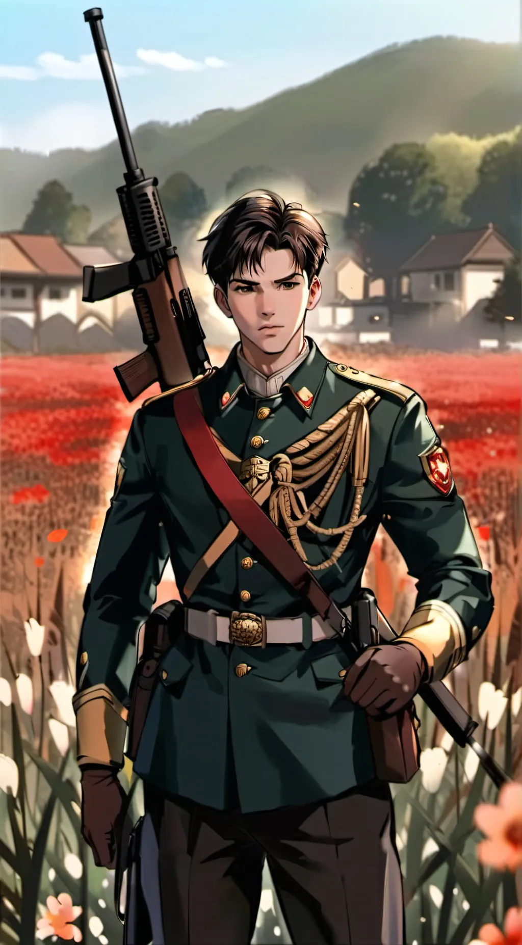 ai character: Kenji background