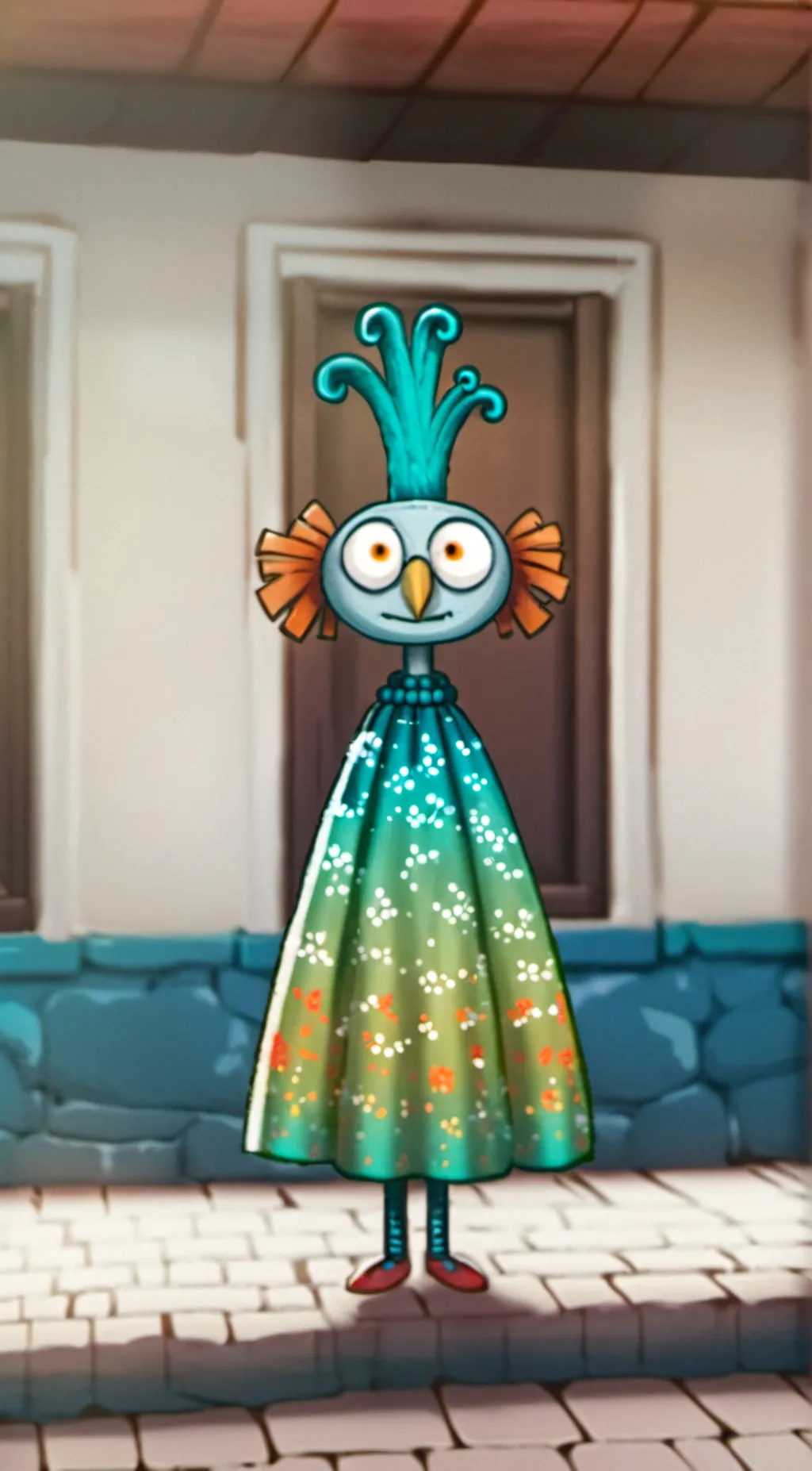 ai character: Gaddzooks  background