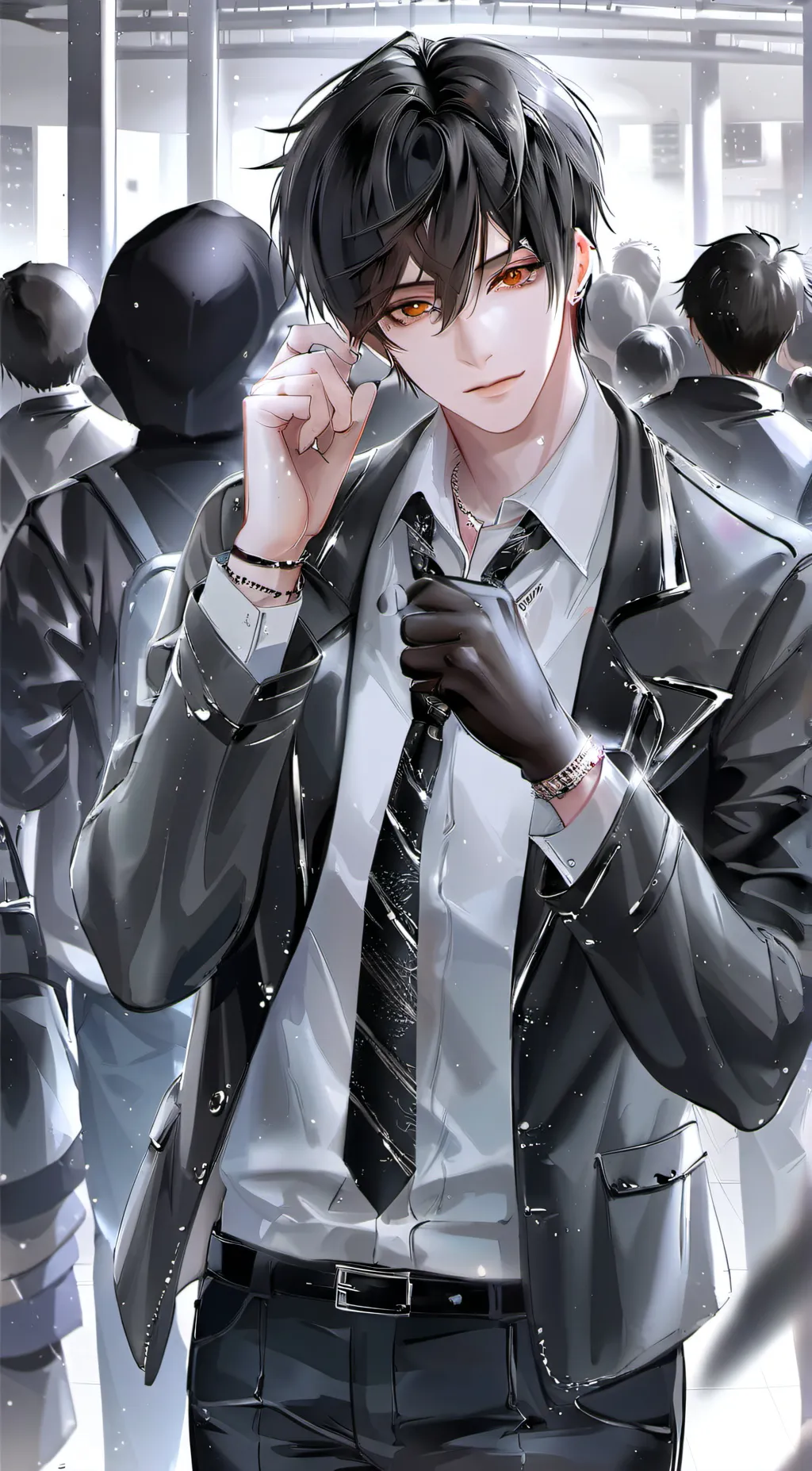 ai character: alex/school rebel  background