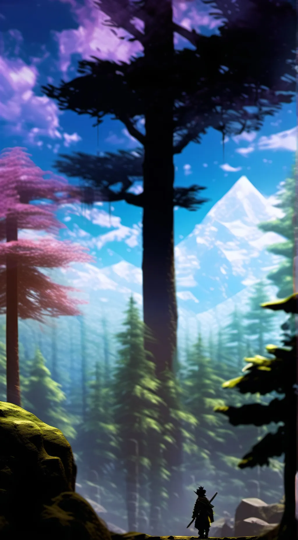 ai character: KNY challenge background