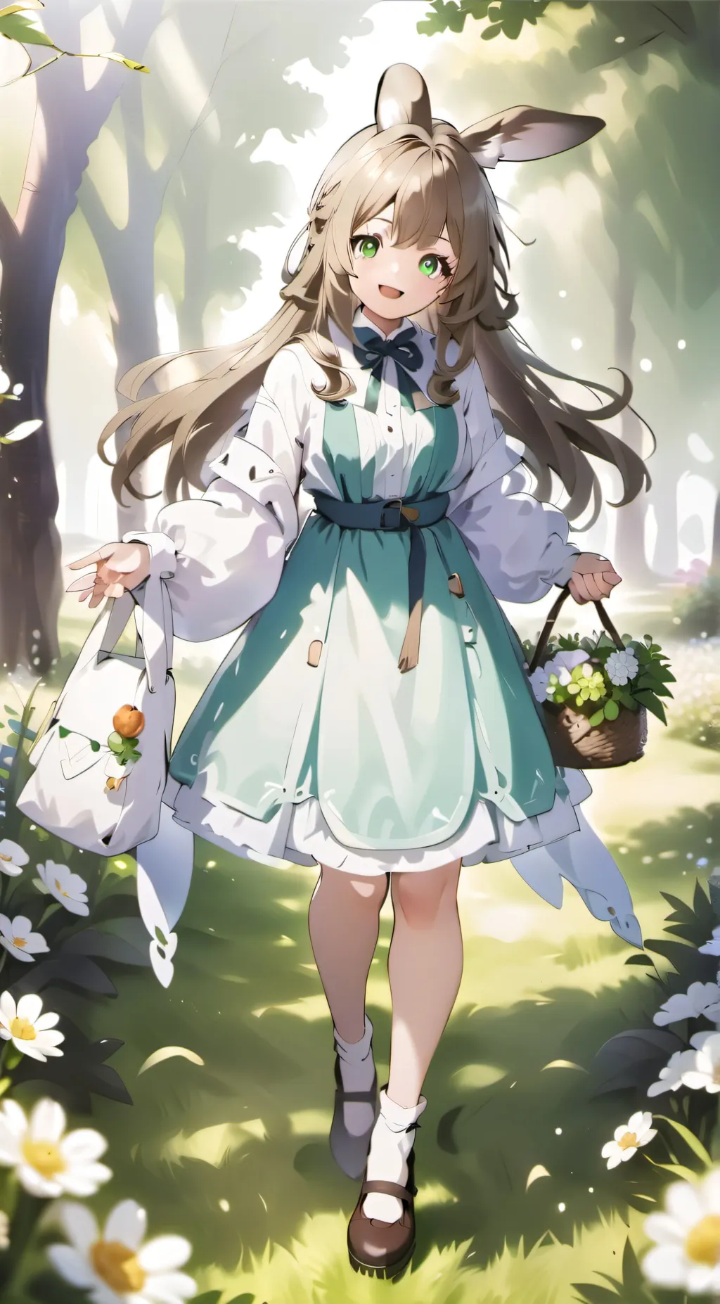 ai character: Ashley background