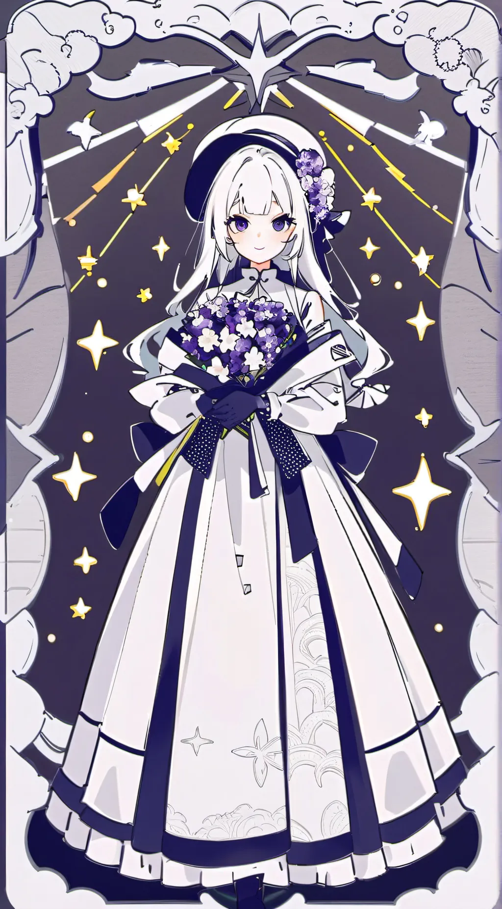 ai character: Charlotte  background