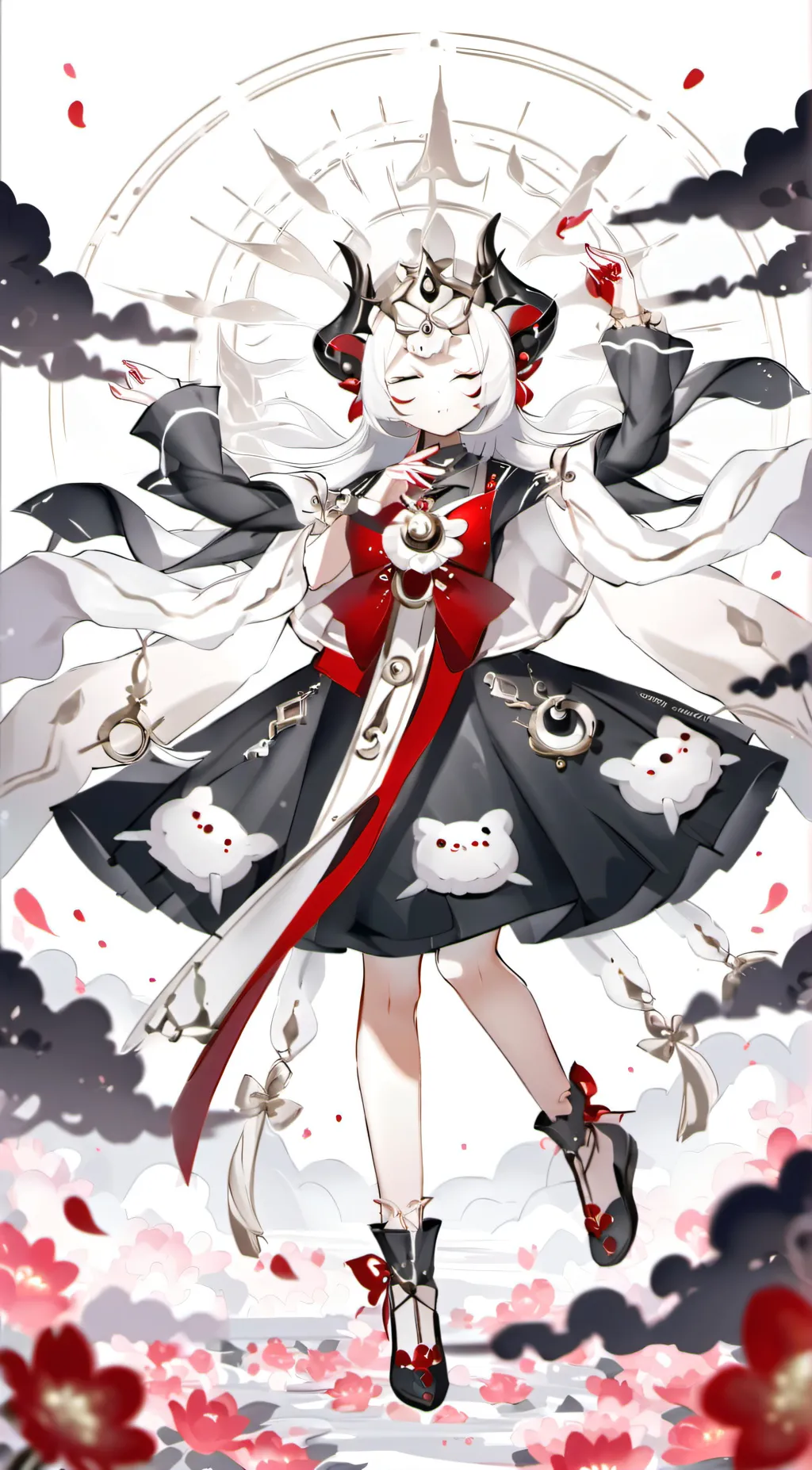 ai character: Mystic flour crk background