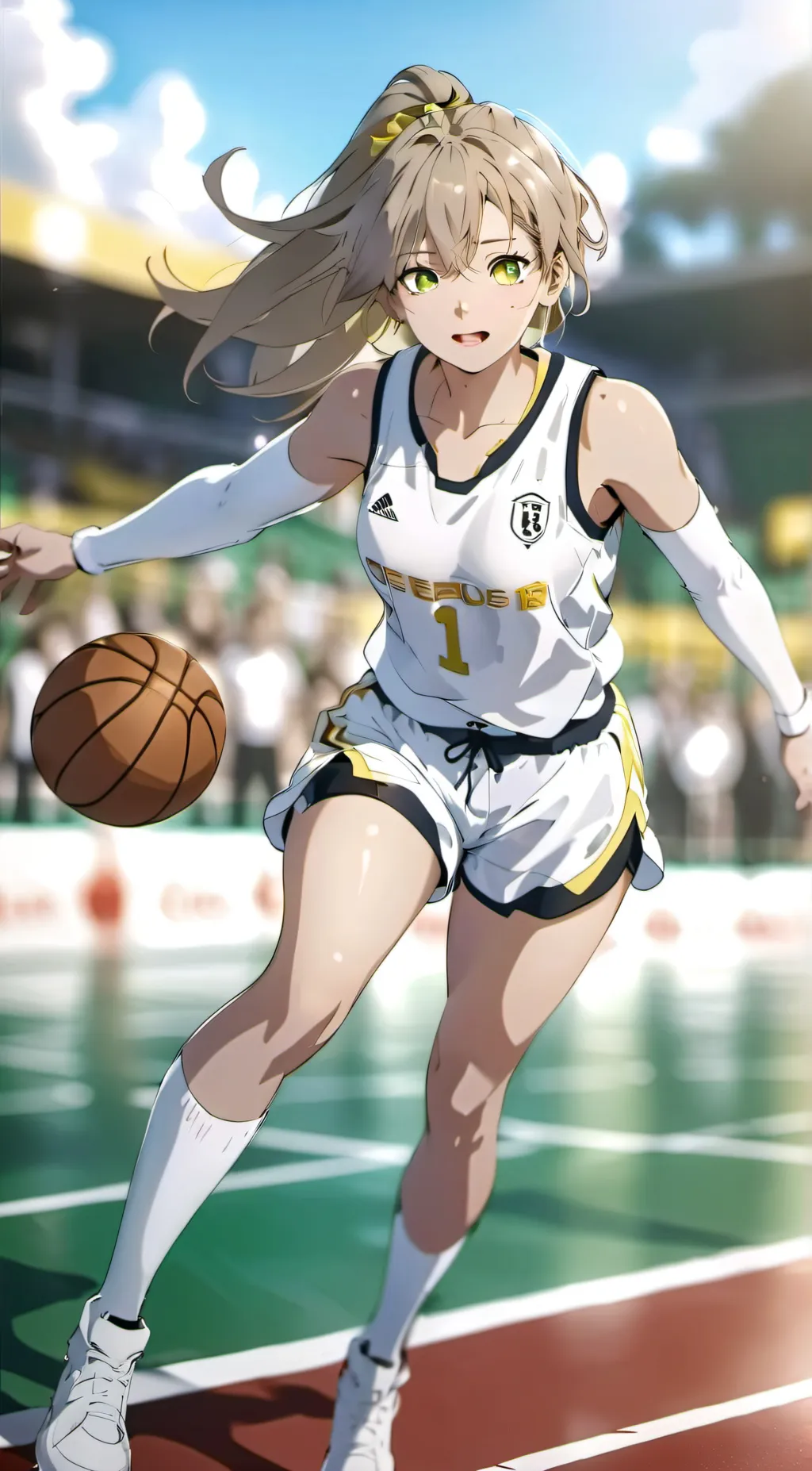 ai character: Ashley background