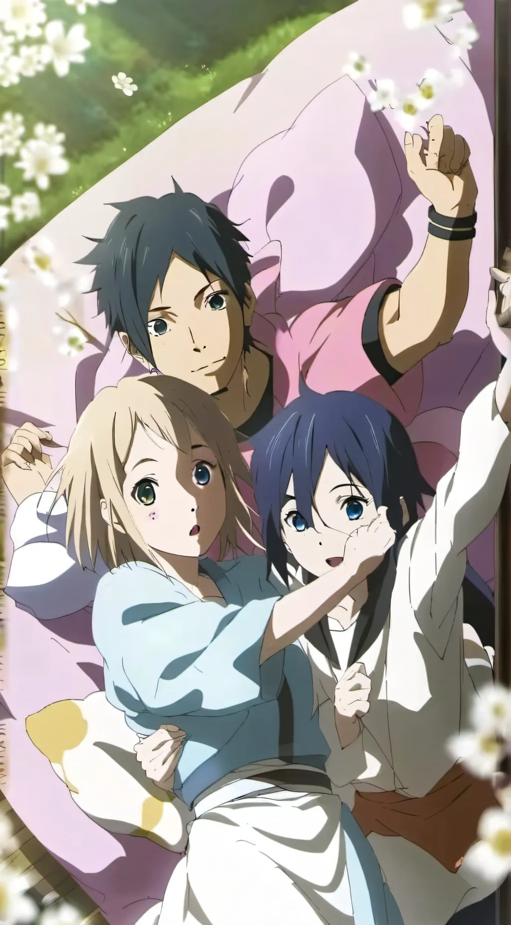 ai character: Sleepover background