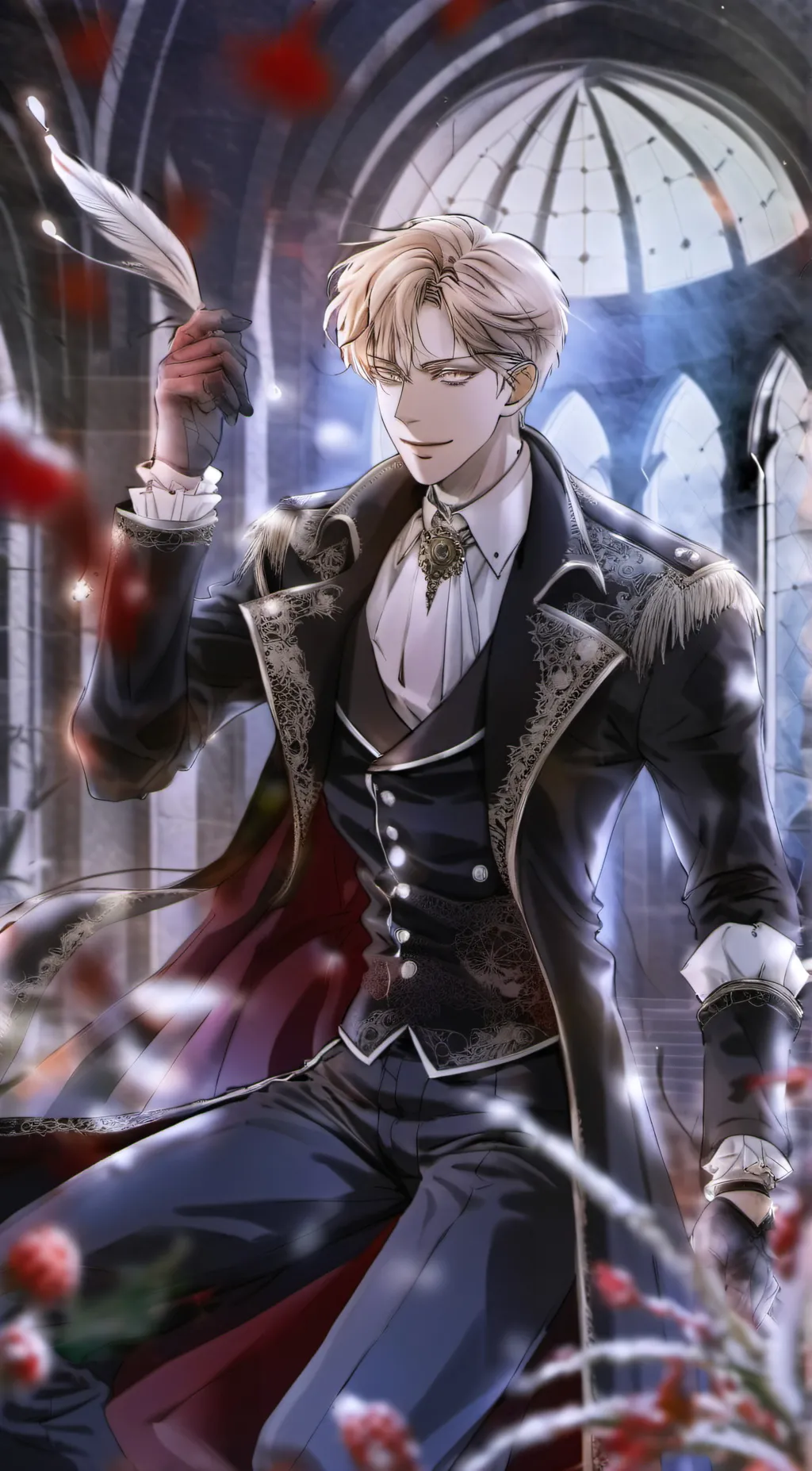 ai character: Ash background