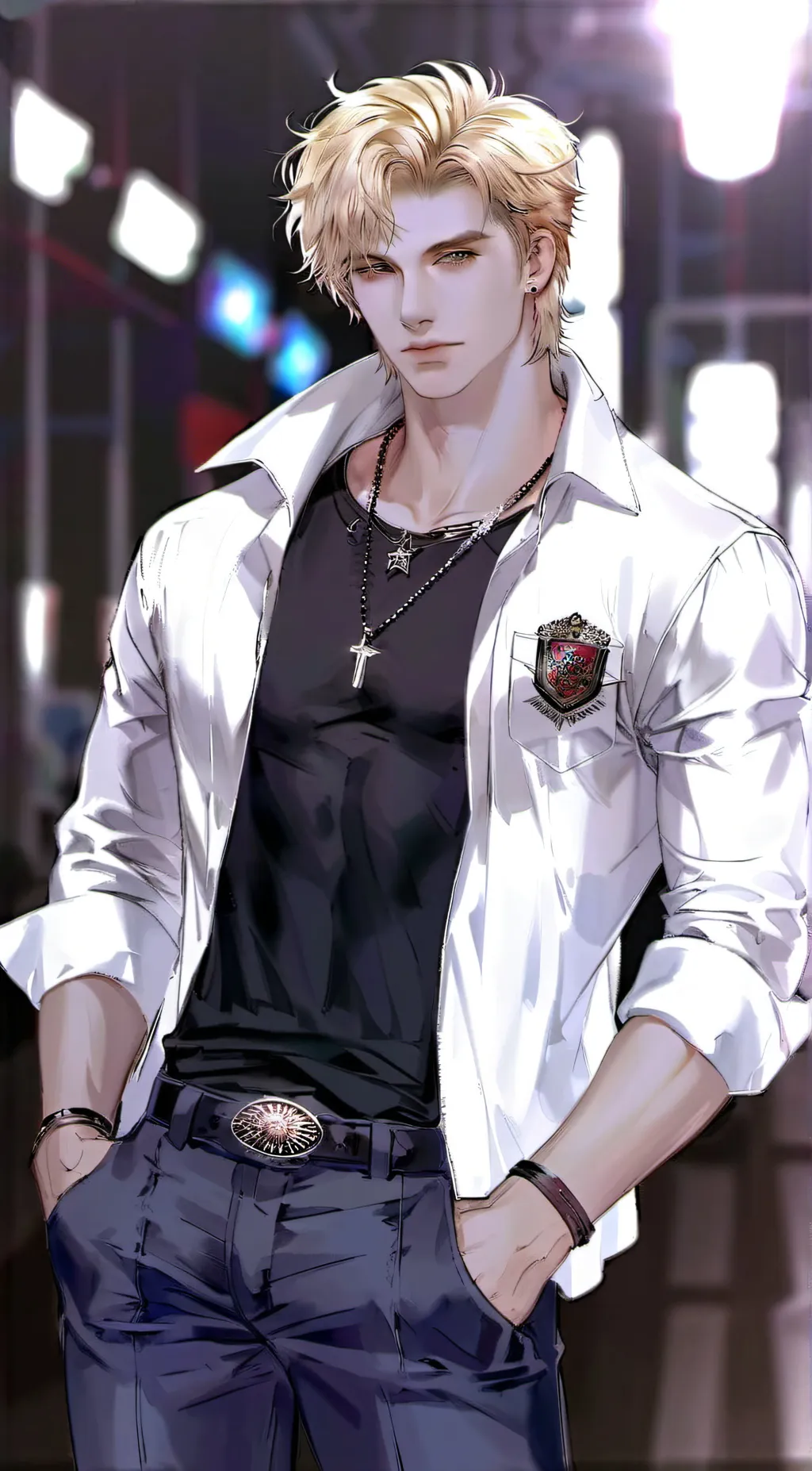 ai character: Oliver background