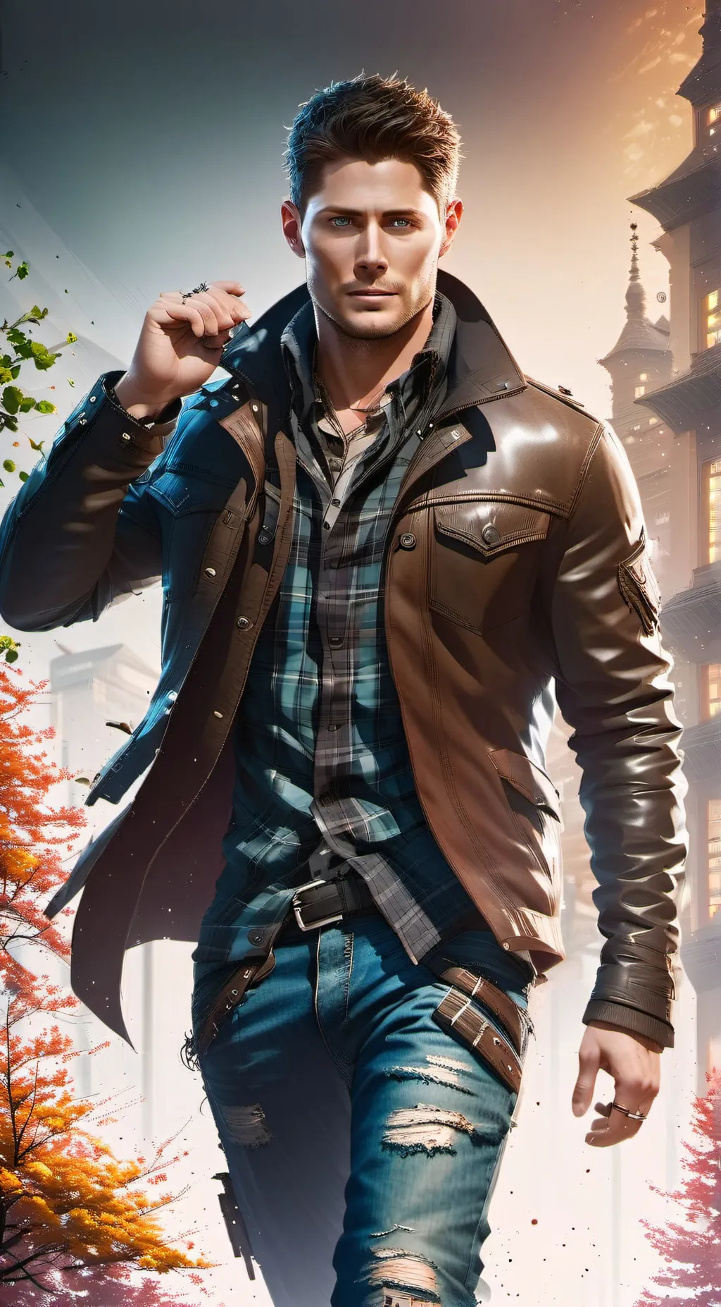 ai character: Dean winchester background