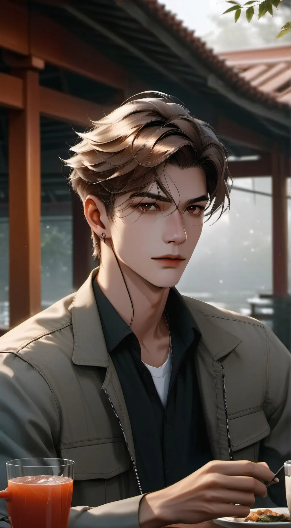 ai character: Liam background