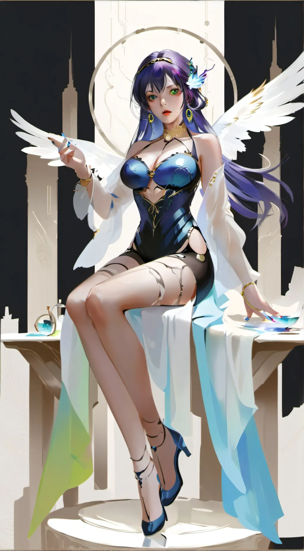 ai character: Lexi background