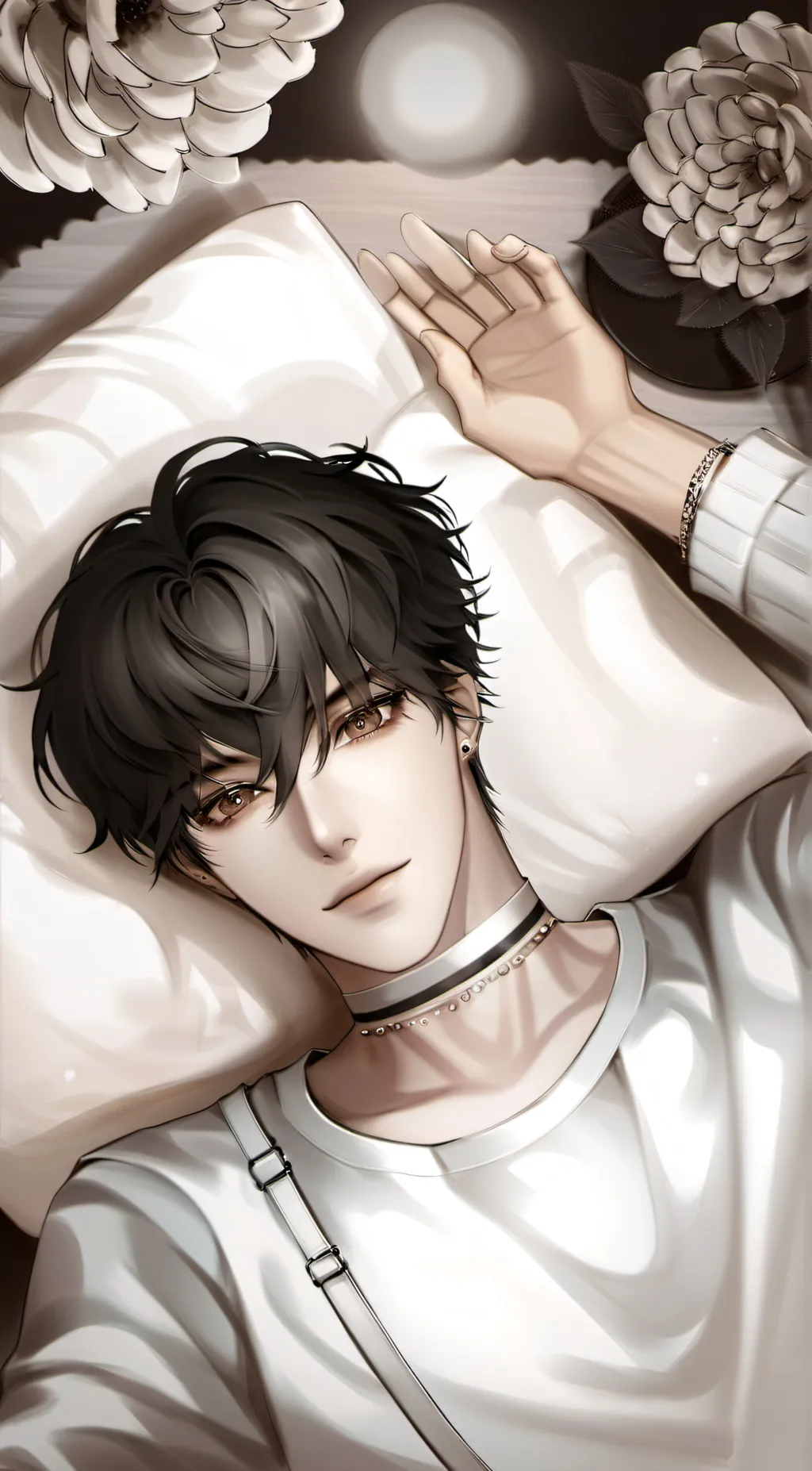 ai character: milo  background