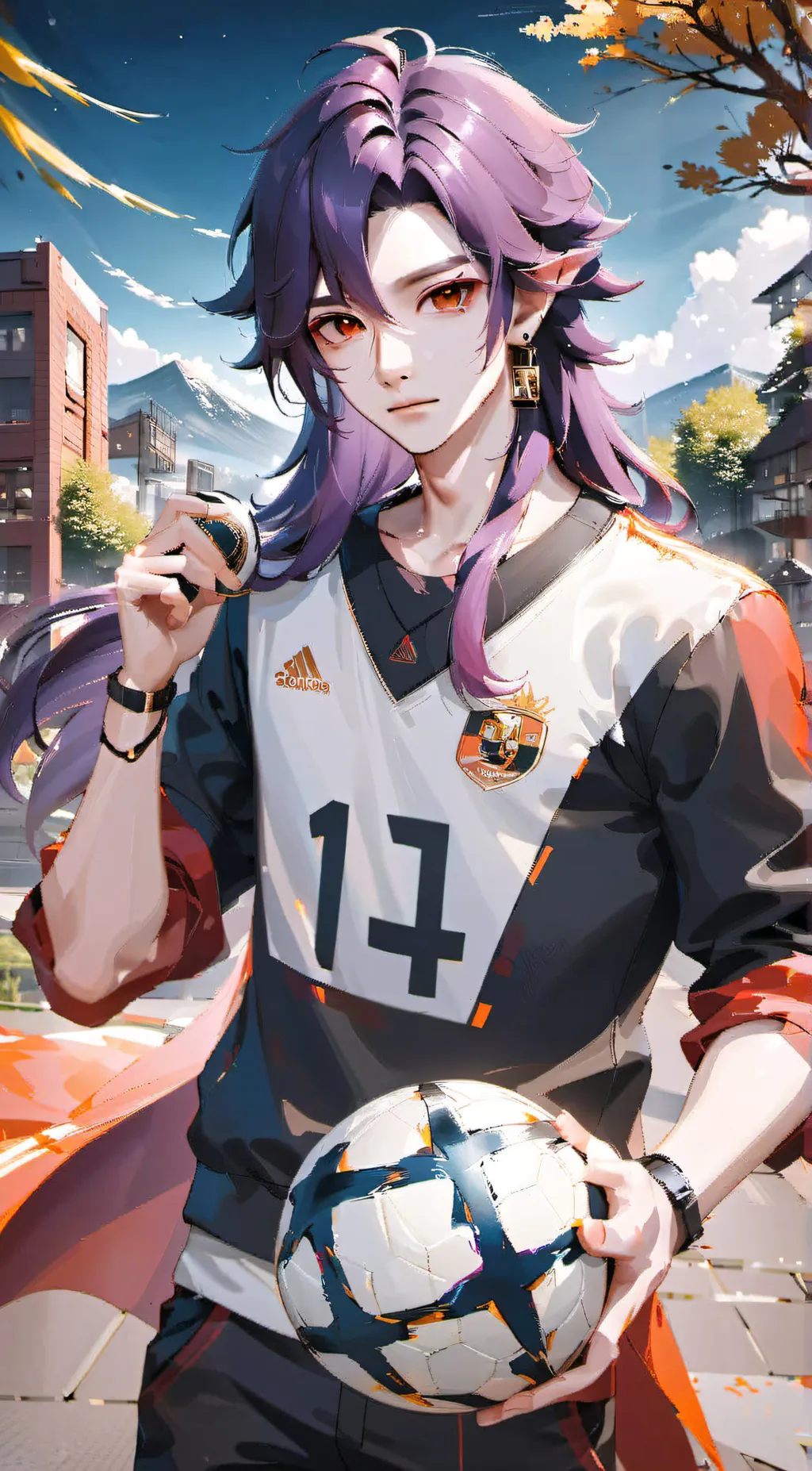 ai character: Oscar  background