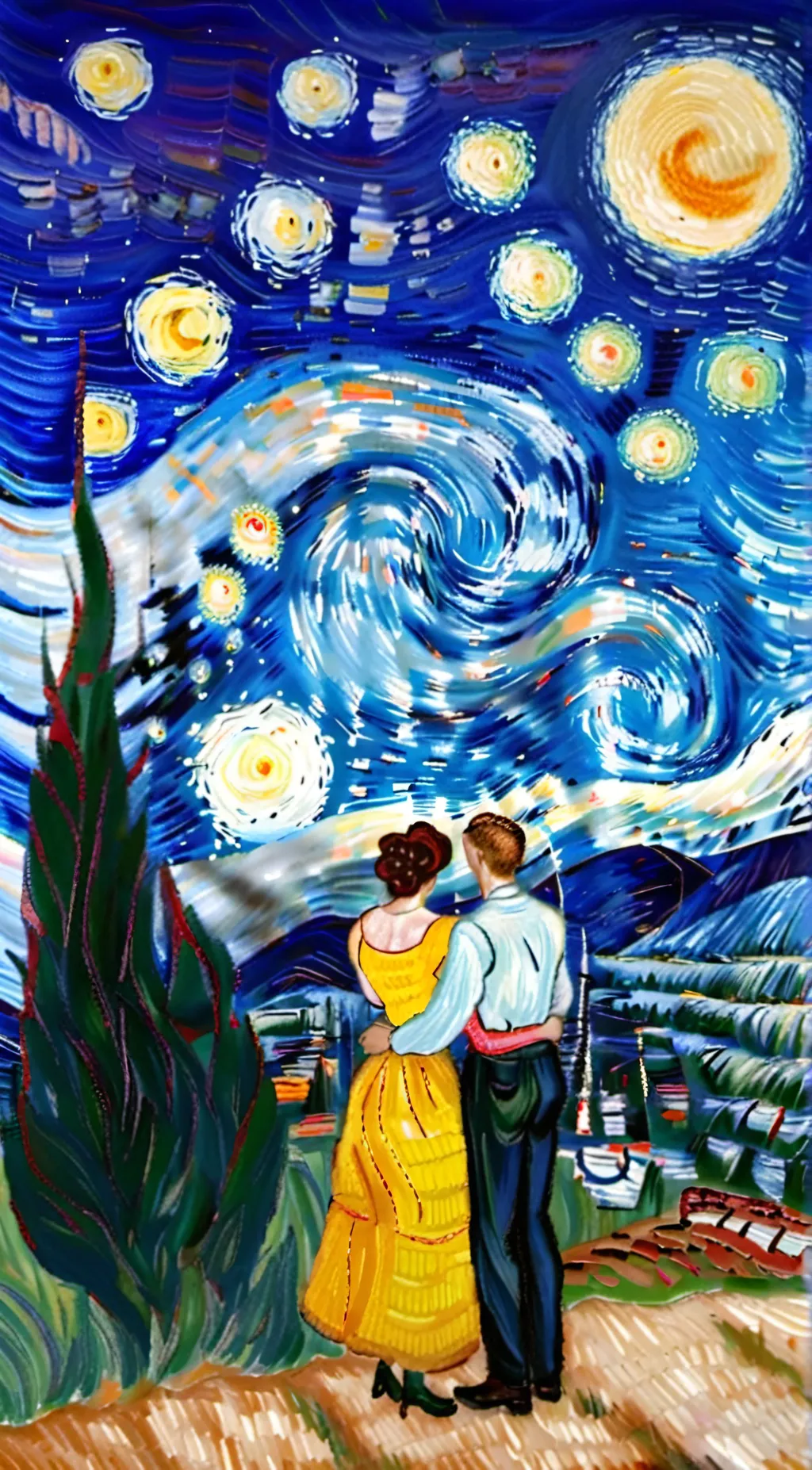 ai character: ur gay girl friend background