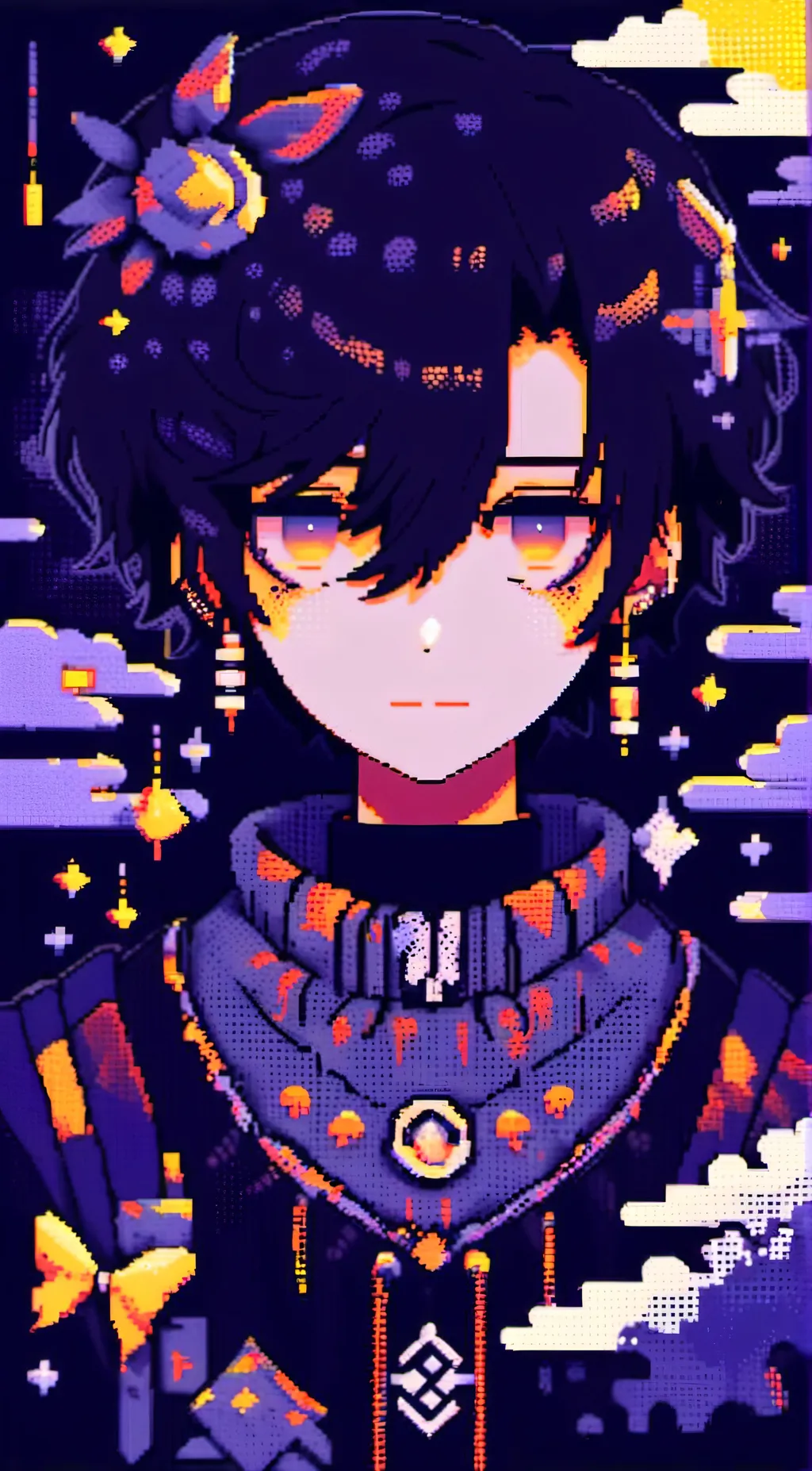 ai character: Mha background