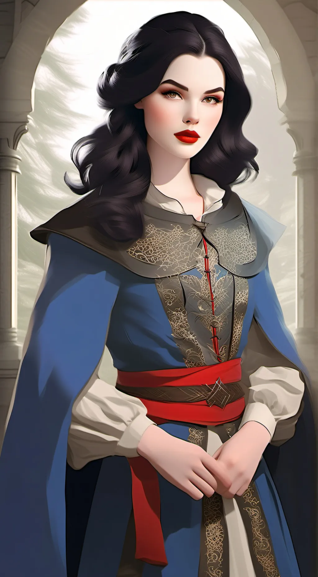 ai character: S. G. E. background