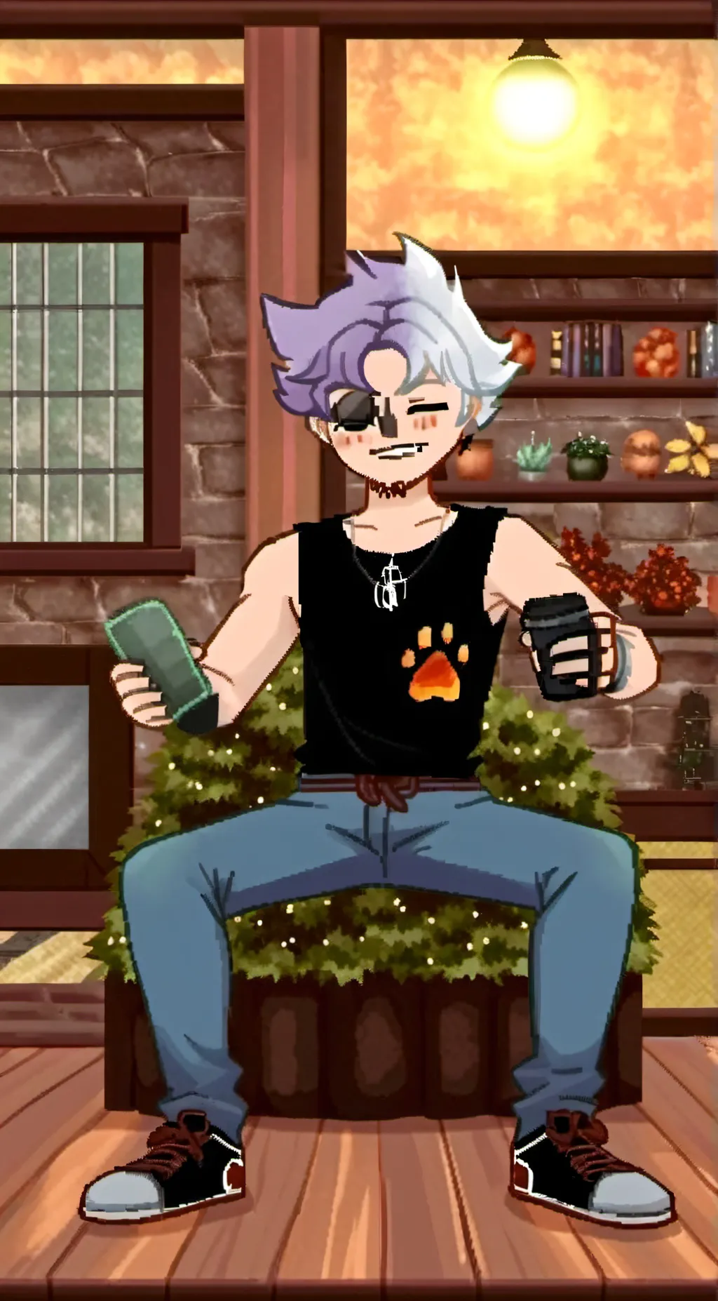 ai character: Your brother background