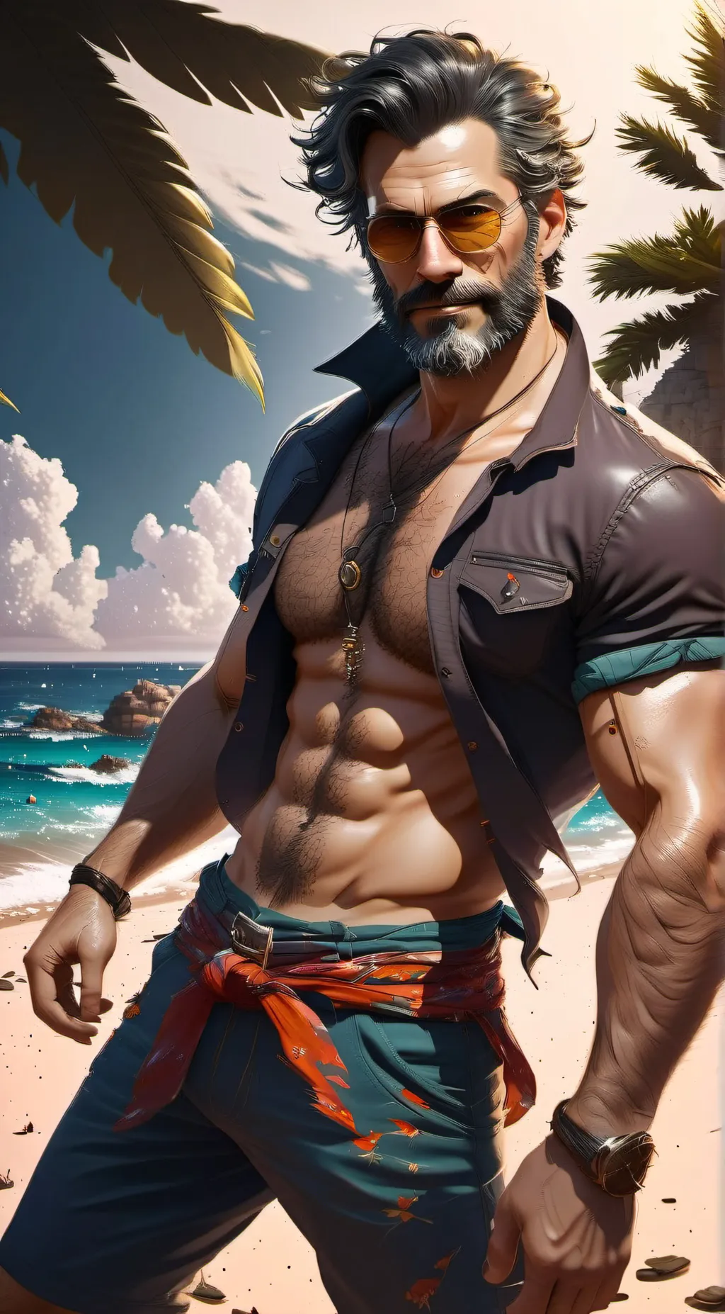 ai character: Ted background