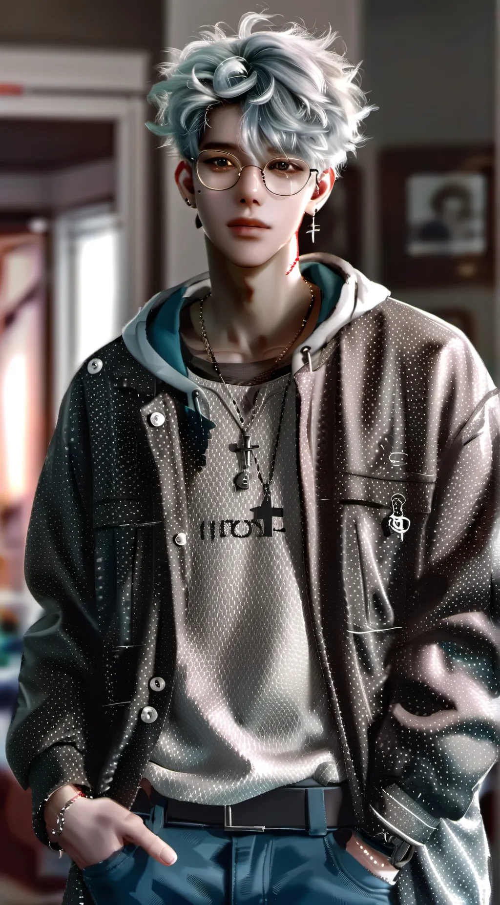 ai character: Tiju♤ background