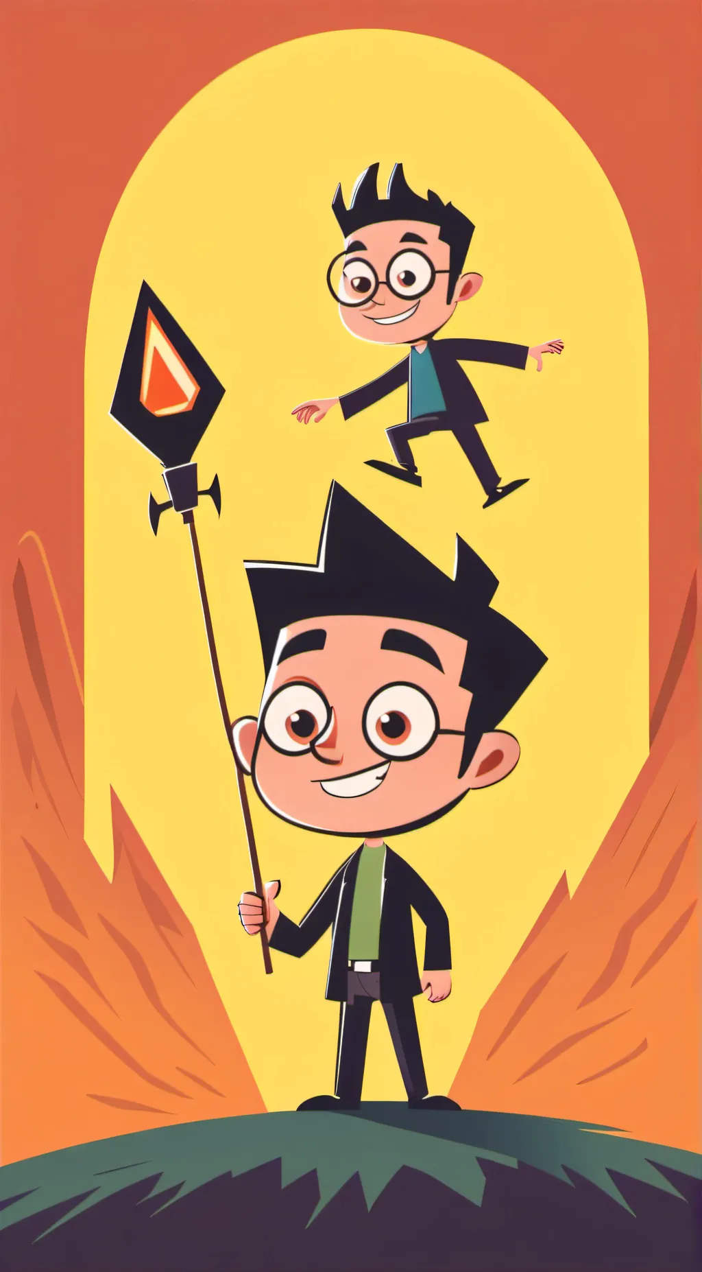 ai character: Fairy odd Parents background