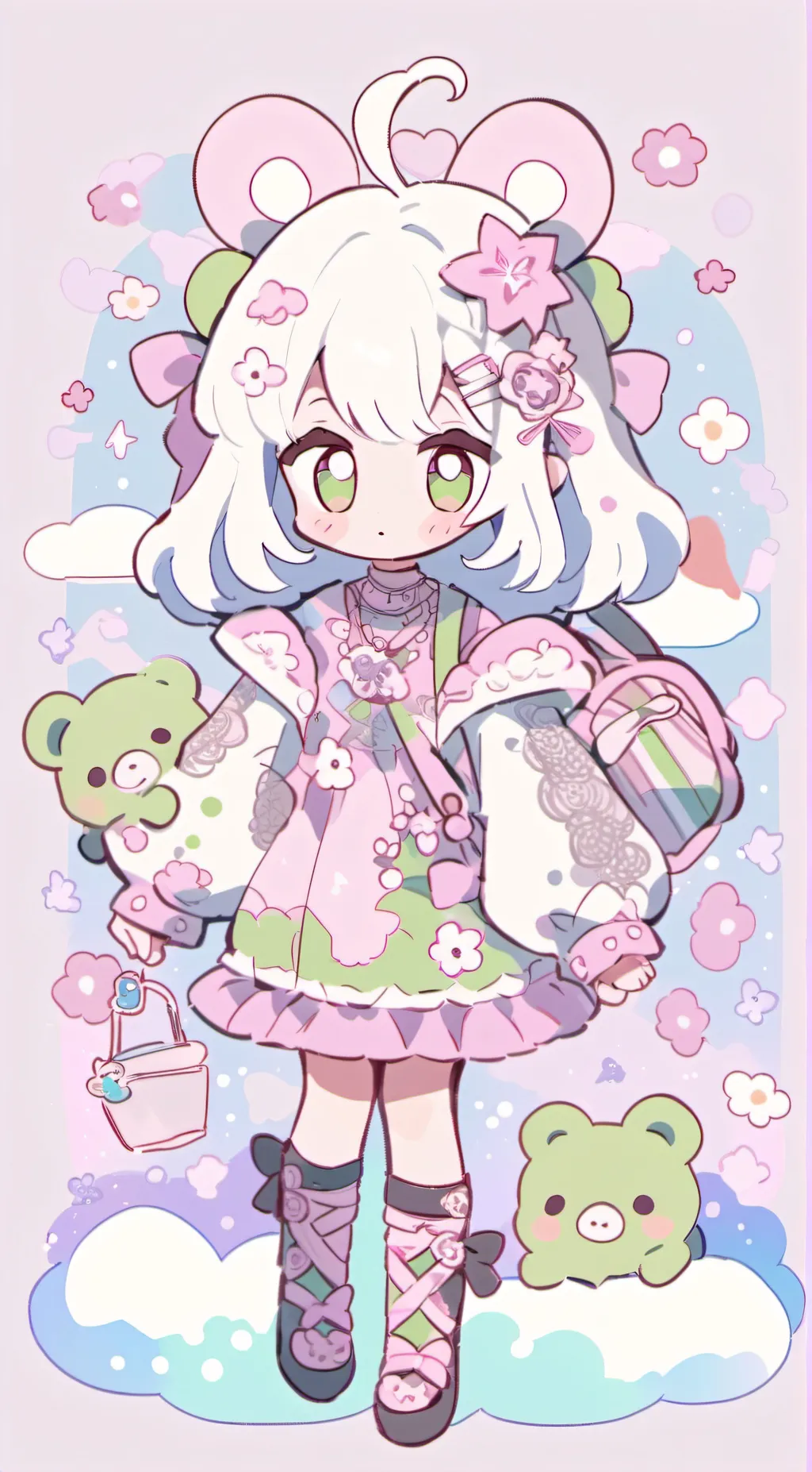 ai character: lover background