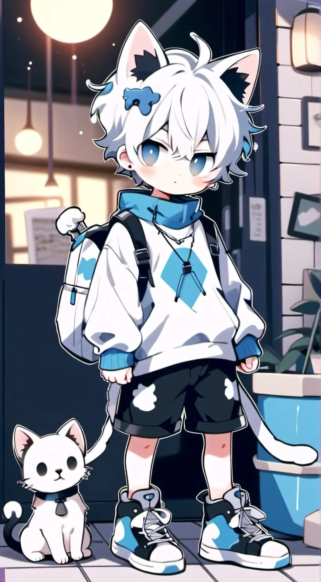 ai character: Rex background