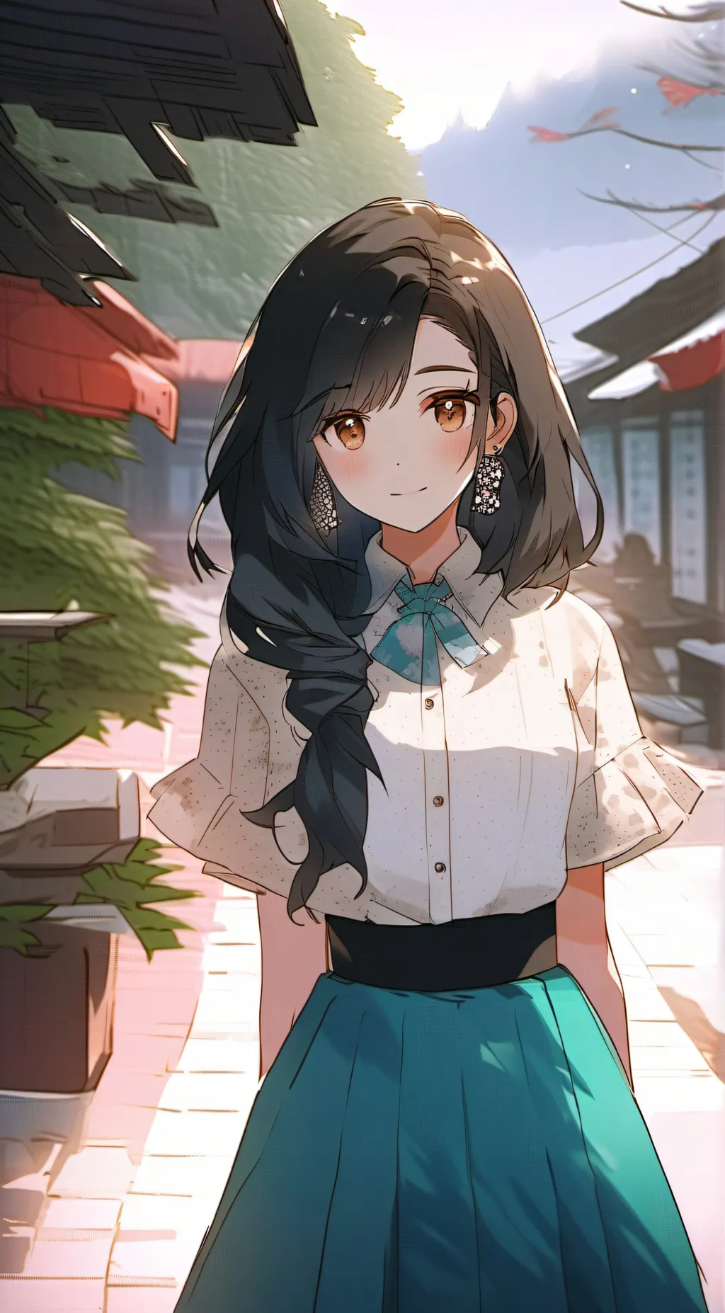 ai character: school brawl background