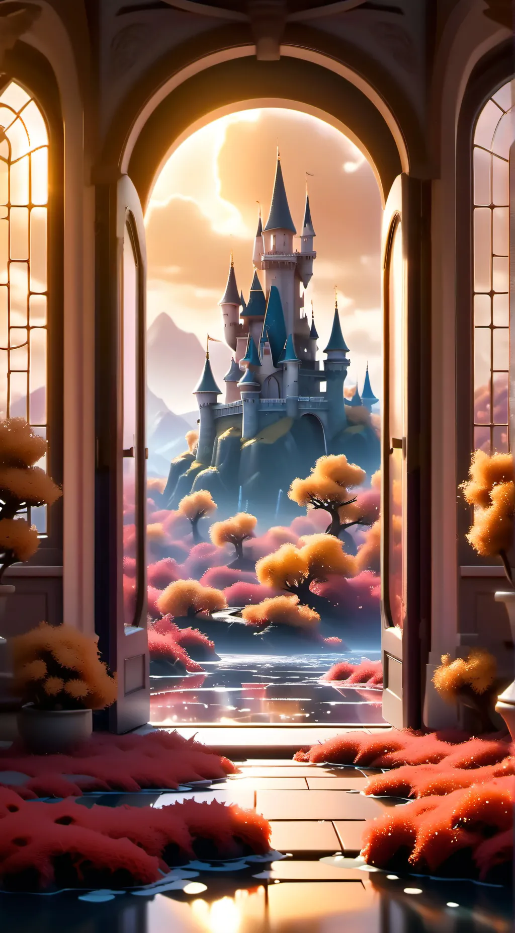 ai character: HH PICNIC background