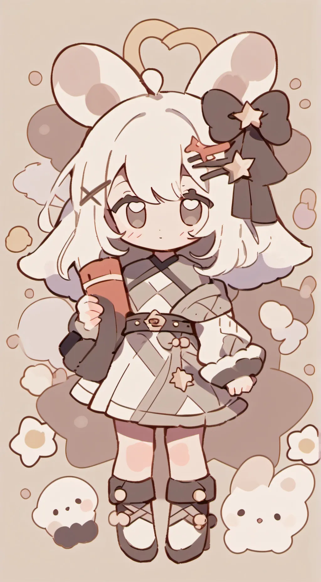 ai character: 🎧🌼Besties🌼🎧 background