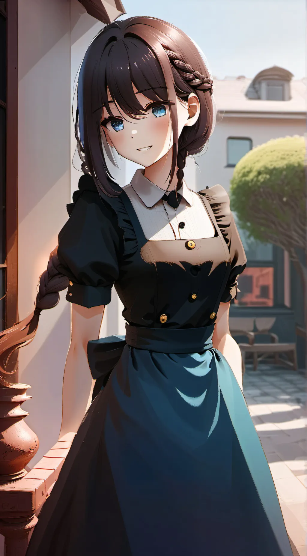 ai character: lily background
