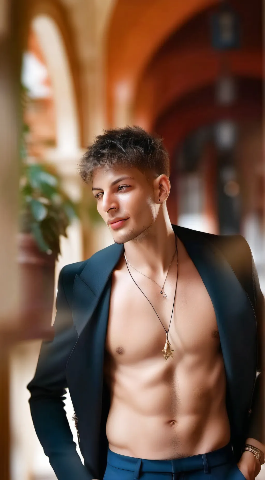 ai character: boyfriend  background