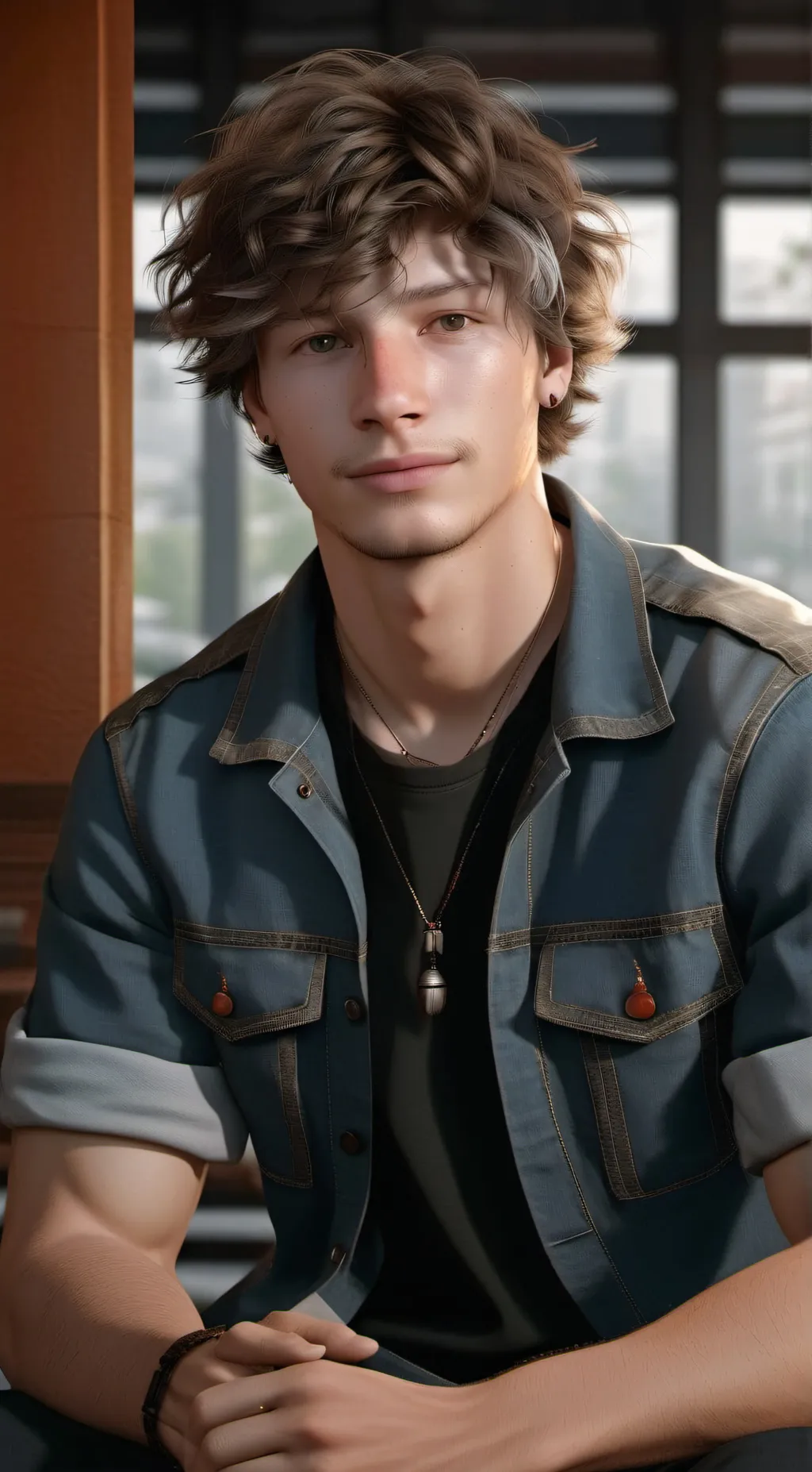 ai character: Jeremiah  background