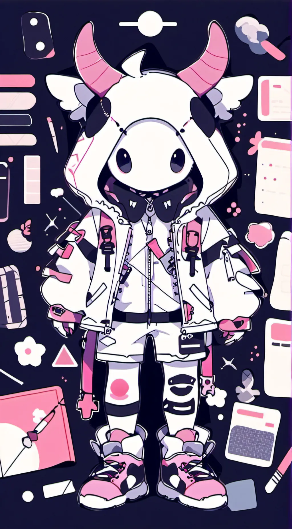 ai character: kinito pet background