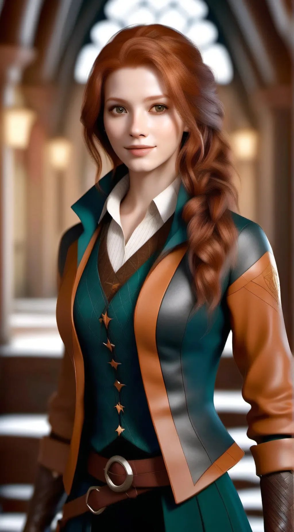 ai character: Athena Weasley  background