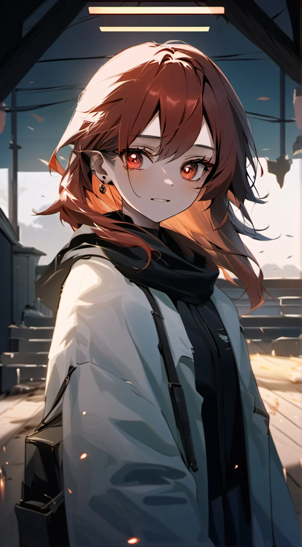 ai character: asuka  background